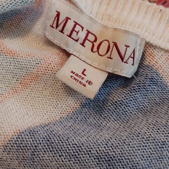 MERONA Linen Blend Dress and Sweater - Picture 8 of 12